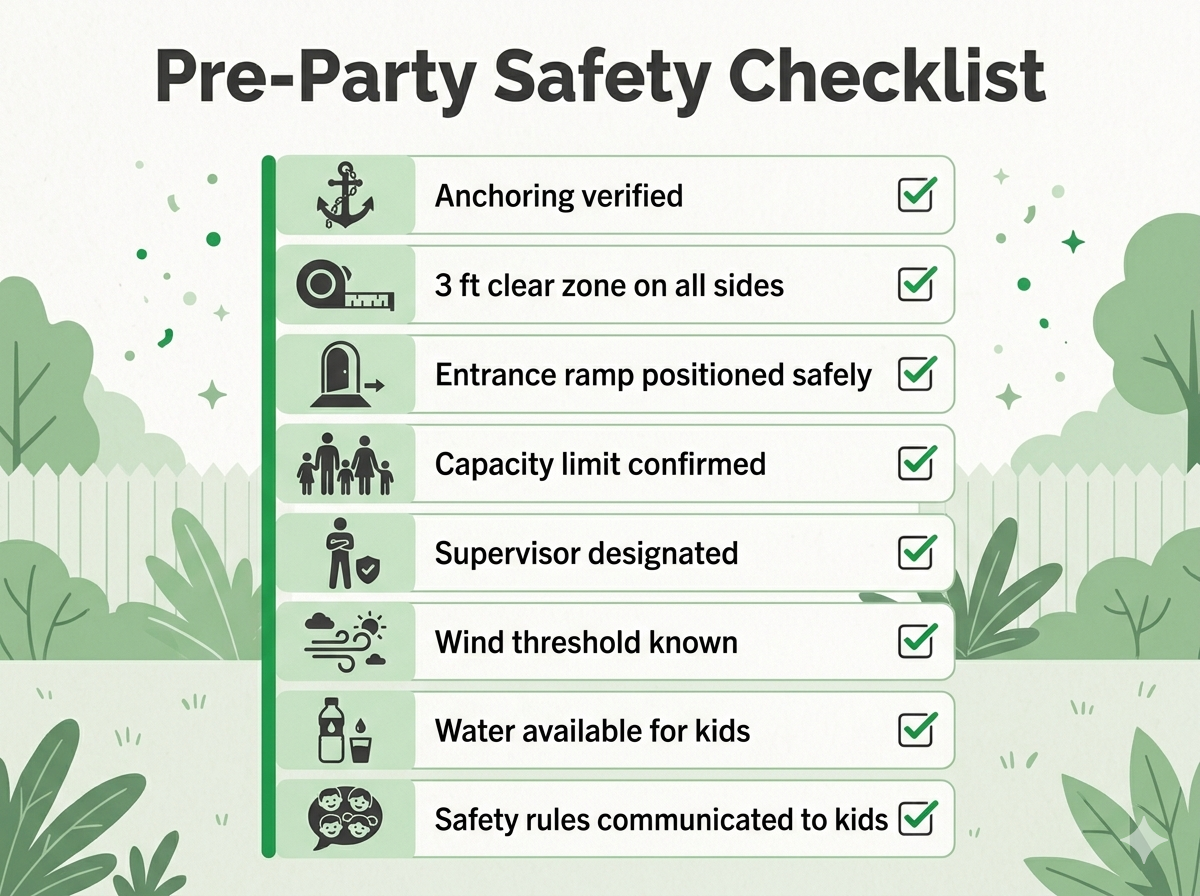 Bounce House Safety Checklist