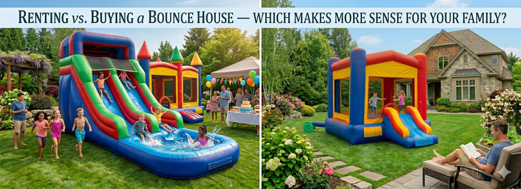 Renting vs. Buying a Bounce House — Which Makes More Sense for Your Family? [2026]