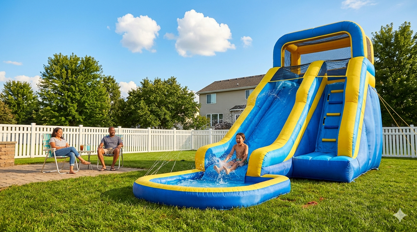 How Much Does It Cost to Rent an Inflatable Water Slide? (2026 Price Guide) [2026]