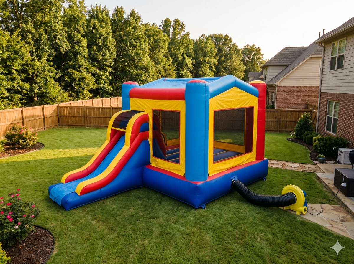 If you decide to rent a bounce house - rental delivery